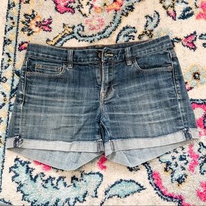 J Crew Hip Slung Cuffed Shorts